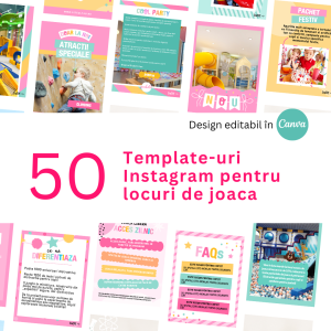 Template social media locuri de joaca